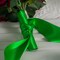 Emerald Green Satin Ribbon Lux Double Faced Satin Ribbon 3 Inch Wide Green Christmas Ribbons by 10 Yards Emerald Green Ribbons for Christmas Tree, Weddings, Flower Bouquet, Bow Making